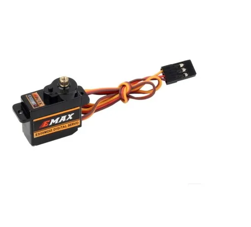 EMAX aircraft model fixed wing dedicated ES08MD second-generation 12g high-precision metal gear digital servo server