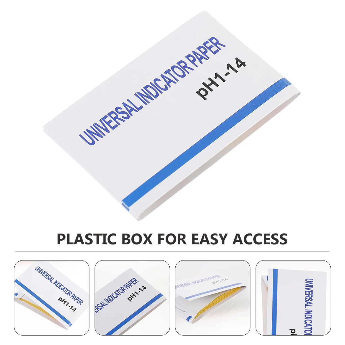

10 Set/800pcs Ph Test Paper Stripes Kit Acid-base Testing Tester Water Strips Papers
