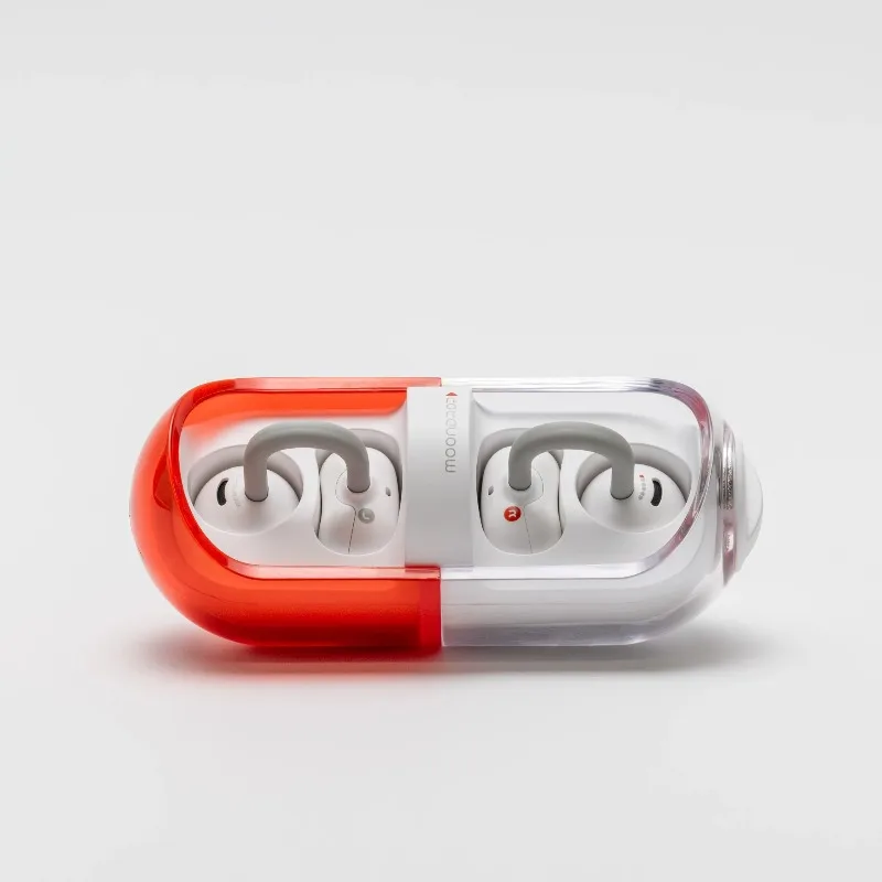 MOONDROP حبوب منع الحمل الموسيقى كبسولة OWS الأذن هوك سماعات لاسلكية بلوتوث 6.0 AI ذكي الحد من الضوضاء الأذن كليب سماعات TWS #3
