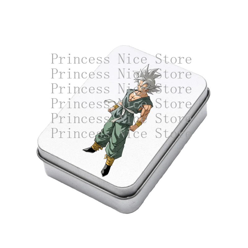 صندوق تخزين Son Goku، صندوق تخزين كرتوني رائع، حافظة حماية رائعة، مشابك شعر رائعة، صندوق تغليف للطلاب، هدية