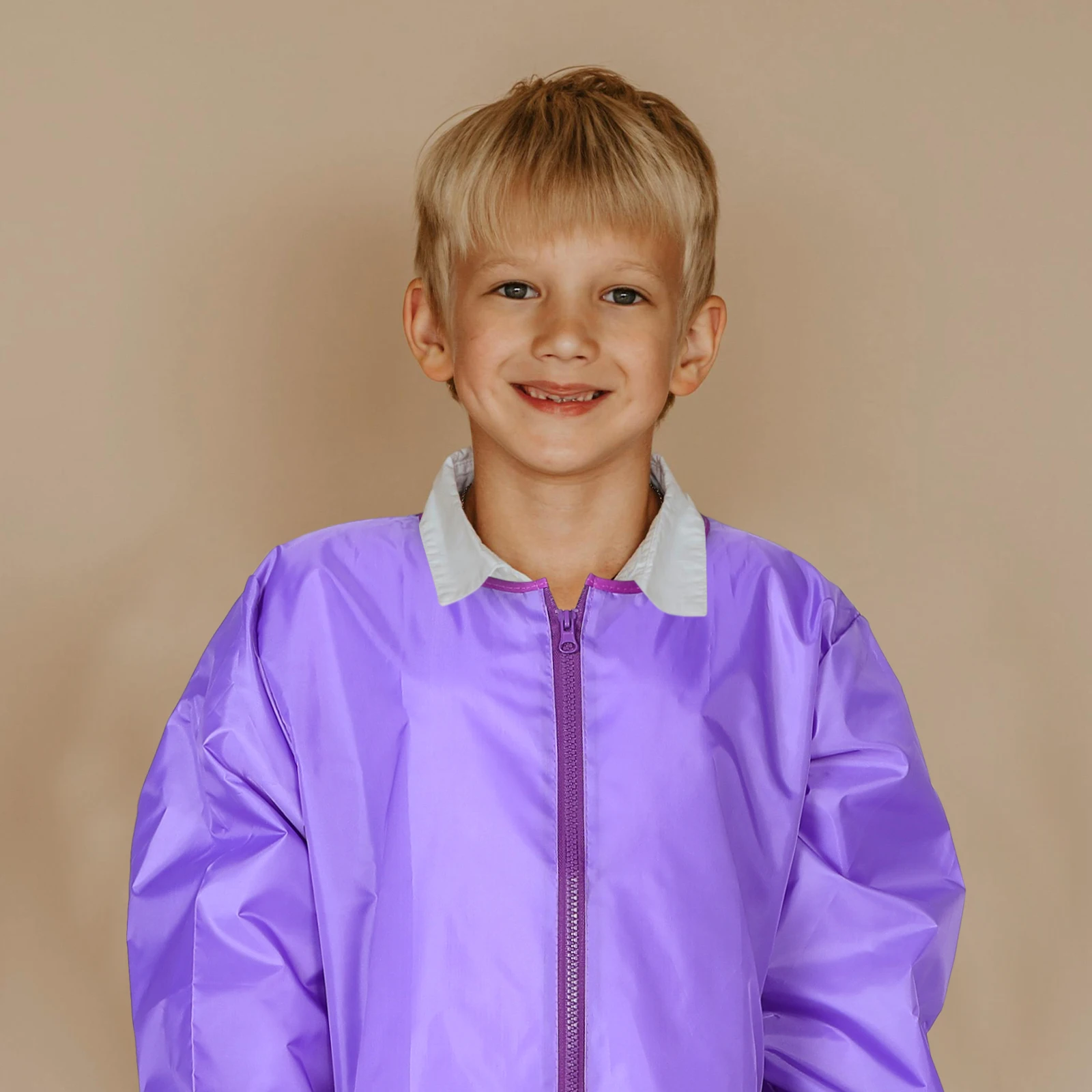 

Children's Painting Clothes Kid Apron Kids Aprons Canvas Front Pocket Protective Bulk Smock
