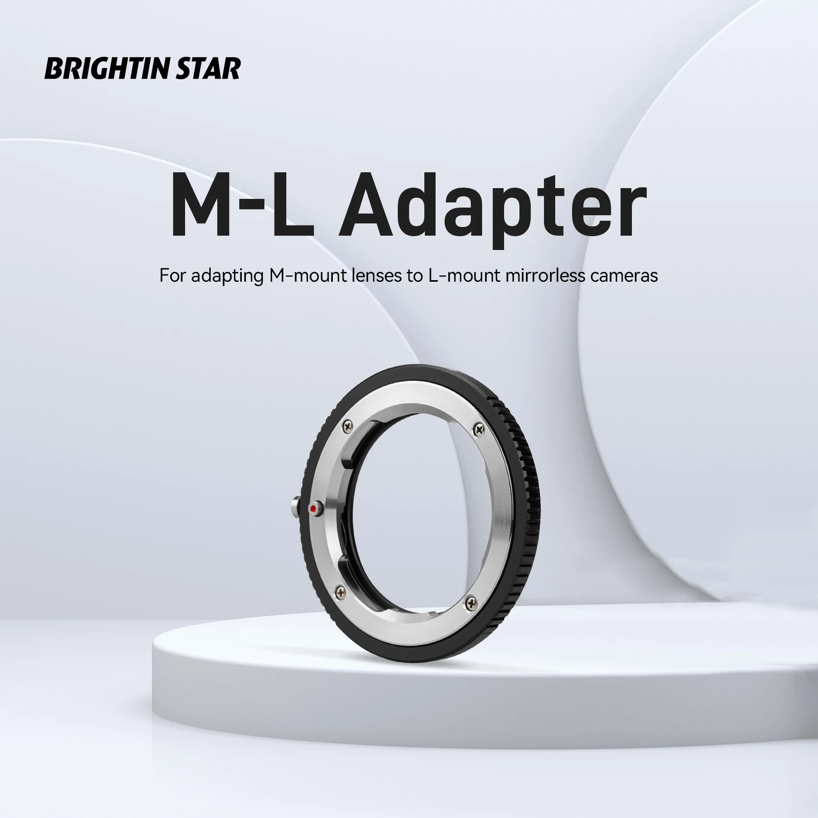 Brightin Star LM-L Lens Adapter Convertor Ring for Leica M mount to L Mount Leica L Sigma Panasonic L TL CL FP Lens Adapter - Image 2