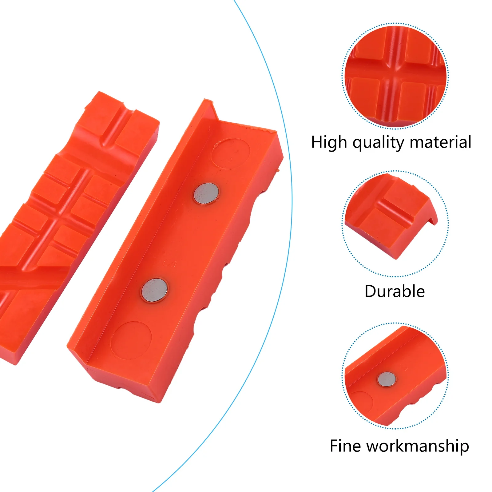 

2 шт. защитные полоски с несколькими канавками для деревообработки, металлообработки, строительный зажим, защитная накладка