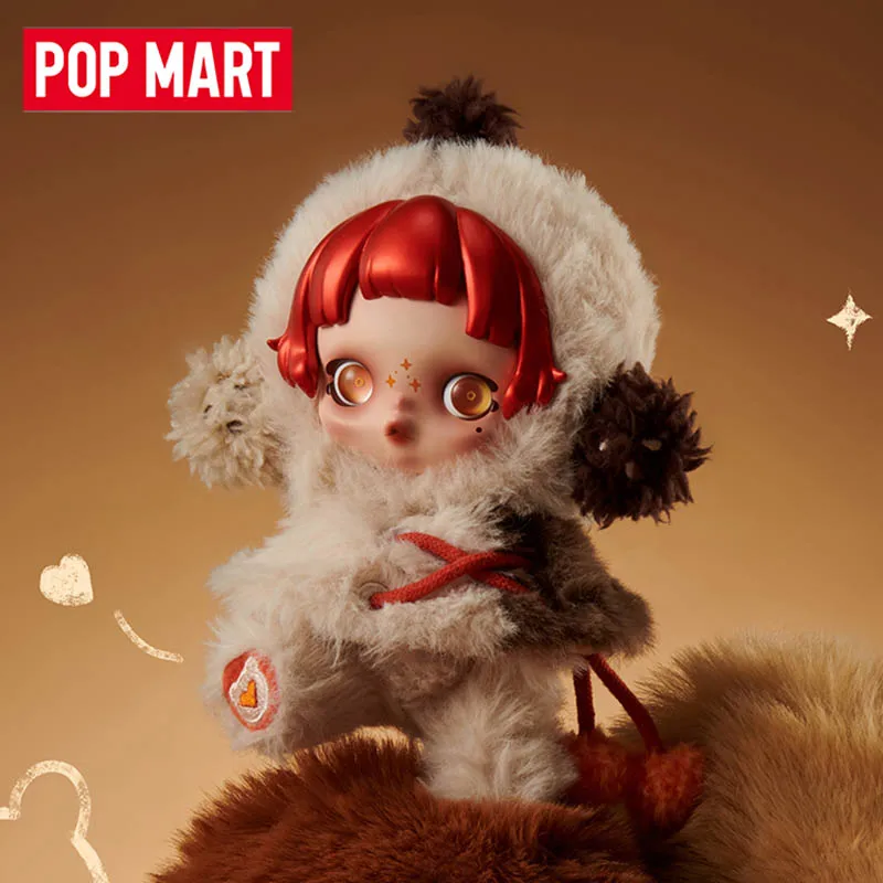 POP MART SKULLPANDA Winter Symphony Series Blind Box Guess Bag Mystery Box Toys Doll Cute Anime Figure Ornaments Gift Collection