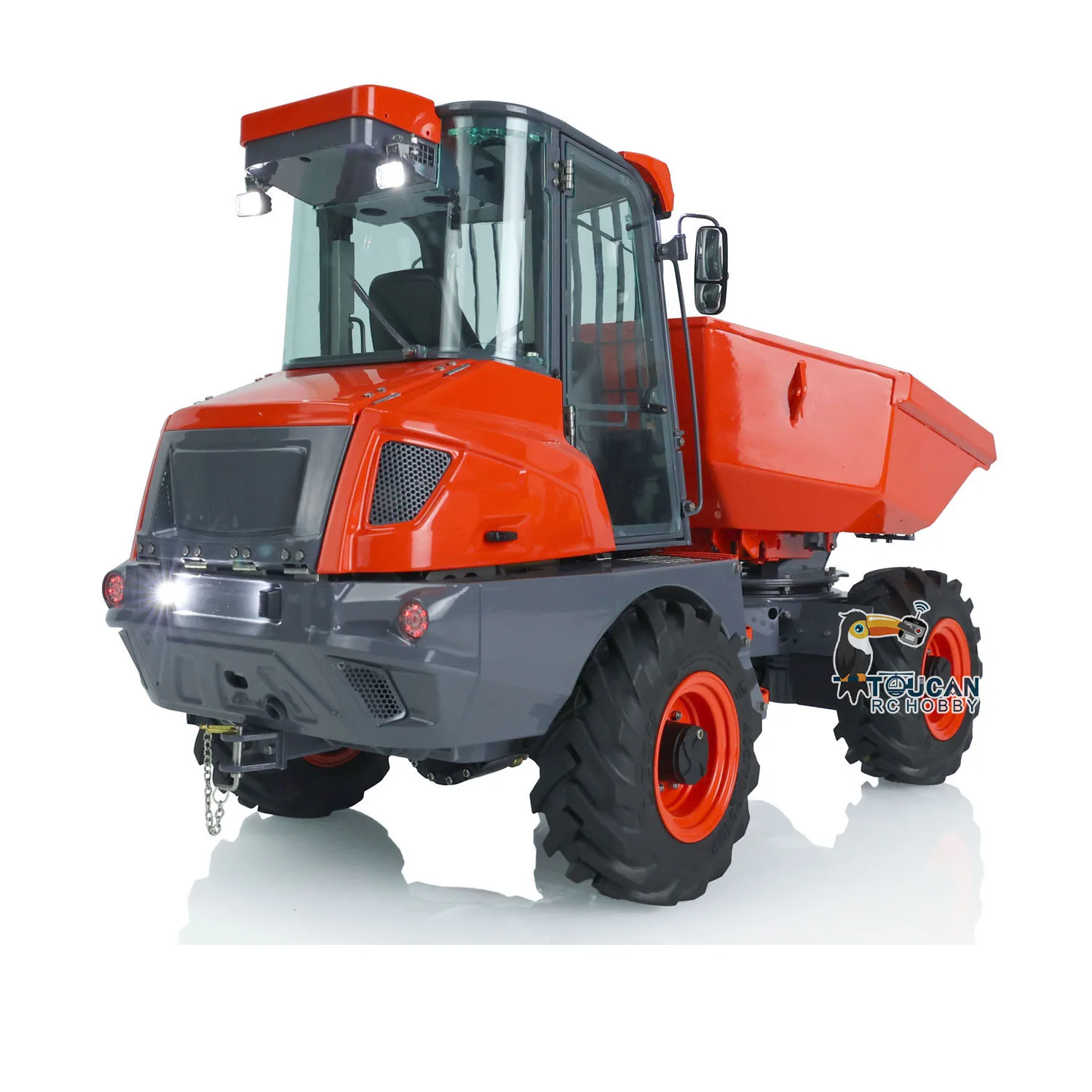 

RC Hydraulic Dumper 1/14 LESU 6MDX Model RTR Radio Control Truck Loader Construction Vehicle Light Sound Battery RC Toy THZH1397