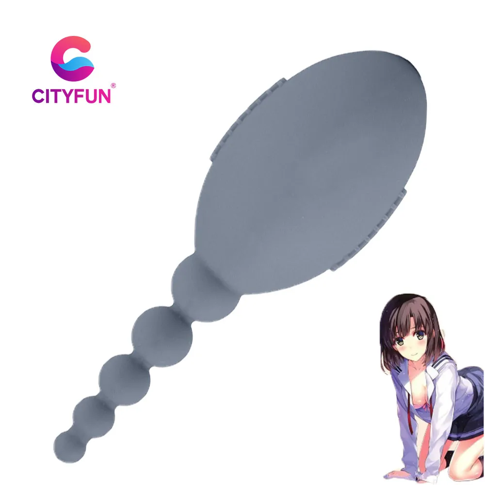 

CITYFUN Fantasy Liquid Silicone Anal Butt Plug Vaginal Masturbator G-Spot Stimulation Unisex Erotic Sex Toys For Women Men Gays