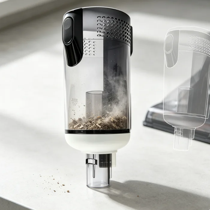 New Dust Cup Container Replacement Spare Part Practical Sturdy Waste Storage Bin Home Wet Dry Floor Washing Vacuum Easy Install