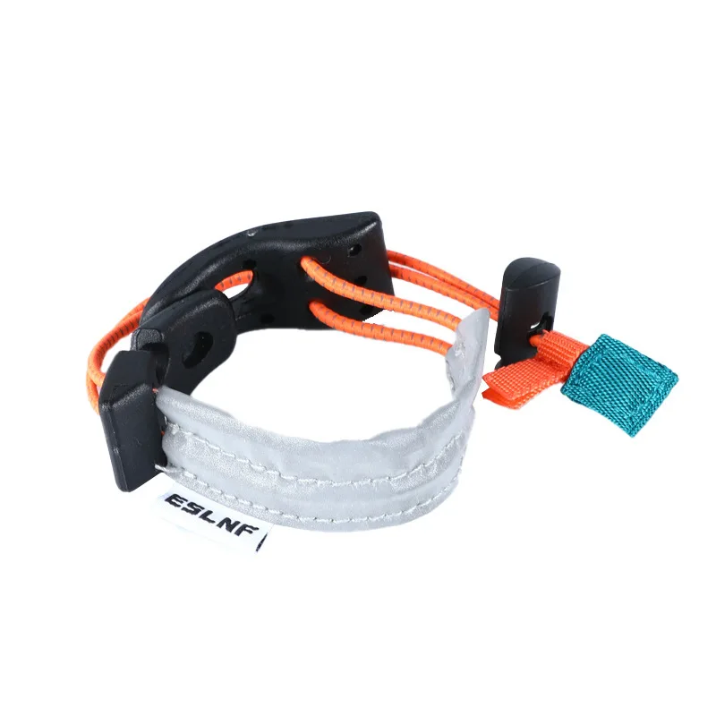 High Visibility Reflective Bicycle Leg Straps Cycling Safety Leg Bands Adjustable Night Riding Accessories