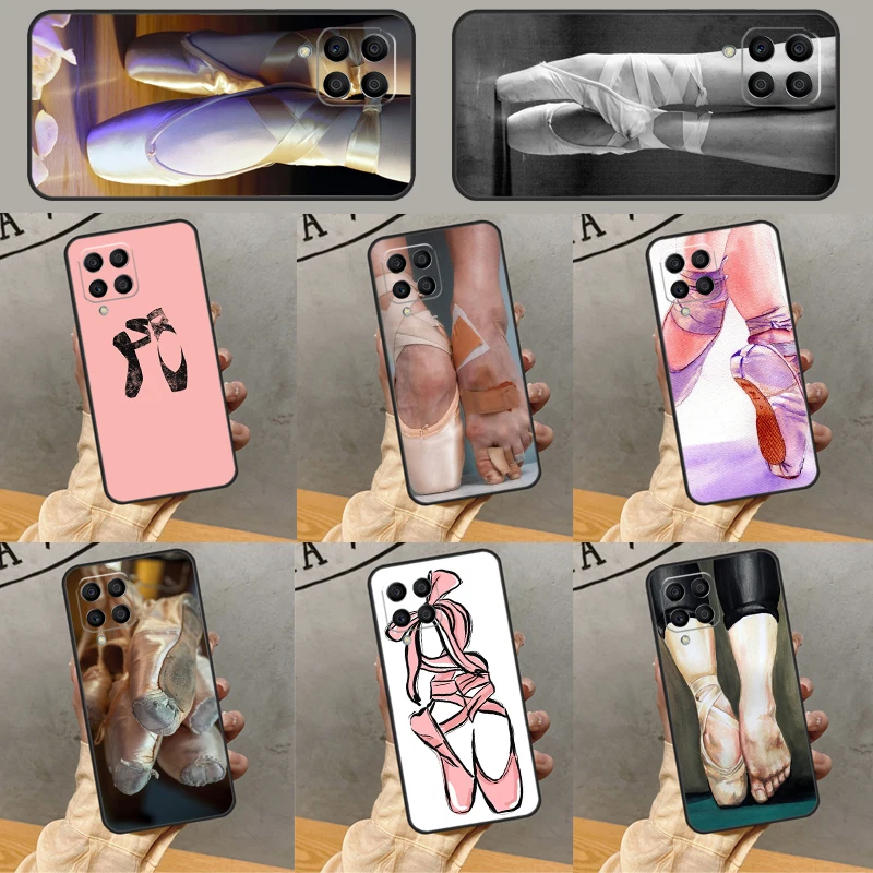 أحذية الباليه لسامسونج غالاكسي M53 M33 M32 M16 M06 M12 M55 M15 M35 M14 M34 M54 M11 M21 M31 M13 M52 حالة