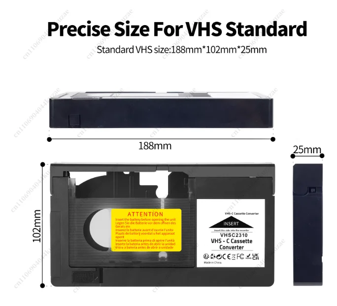 Easy-to-use Video Tape Converter, Transfers MiniDV, Hi8, VHS-C Cassettes To Digital Files