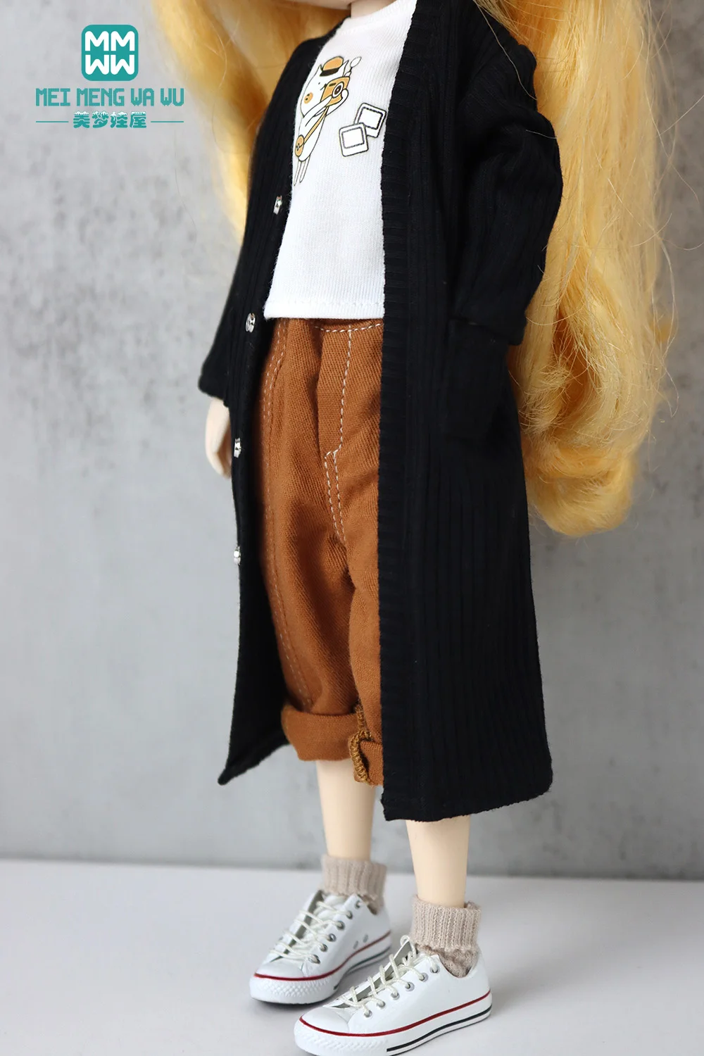 Blyth Azone OB22 OB24 Doll Clothes Accessories Fashion Jeans Trench Coats T-Shirts Girls Gifts