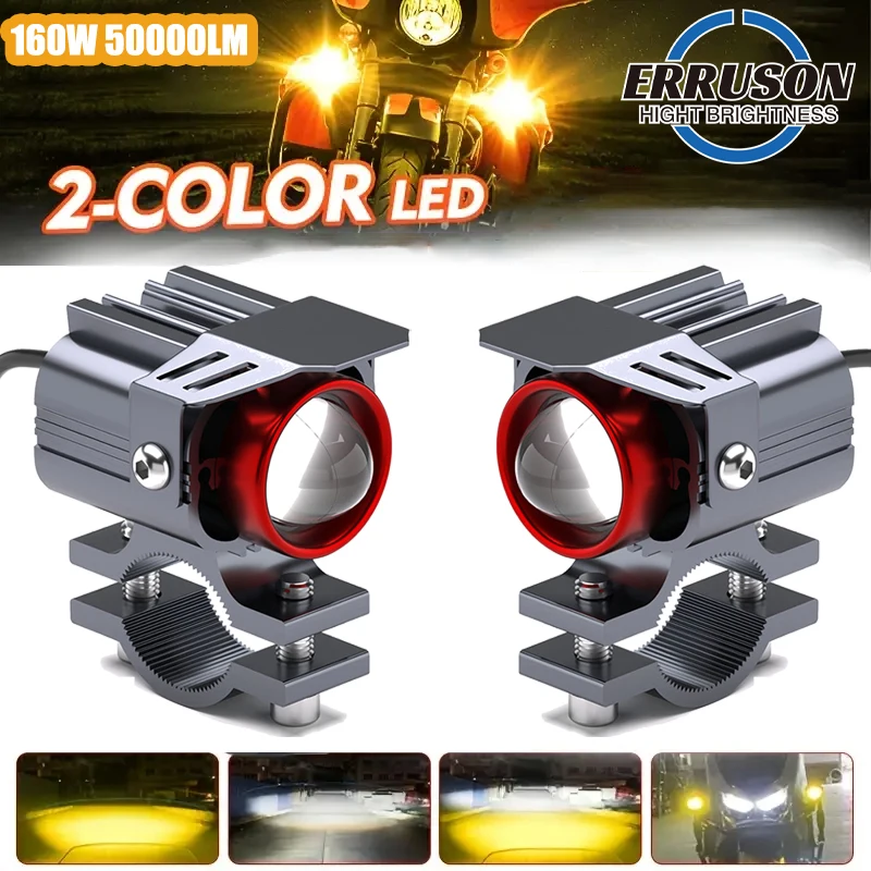 Erruson160W50000LMMotorcyclelightForMotorbikeOff-roadFrontAuxiliary6000k/3000kSuperBrightMiniDrivingLedHeadlight-AliExpress201355758