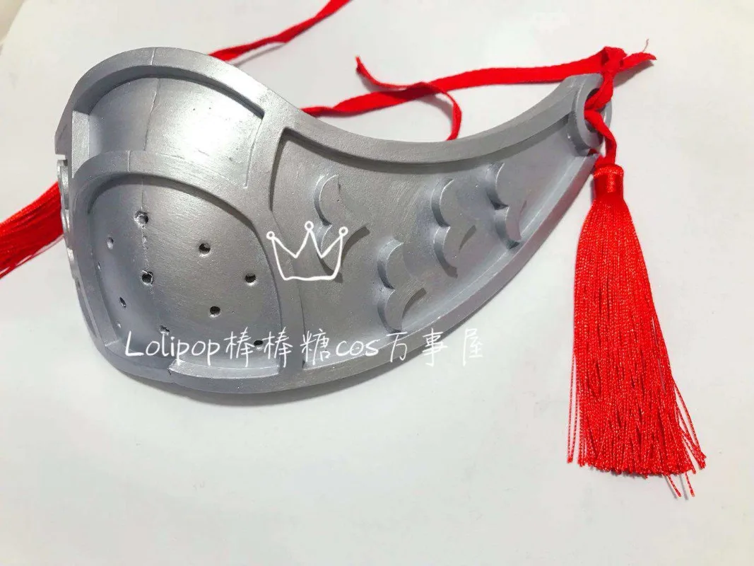 

Anime Inuyasha Sango Silver Mask Cosplay Props for Comic Con Show Photo Shoot Halloween Christmas Party Decoration