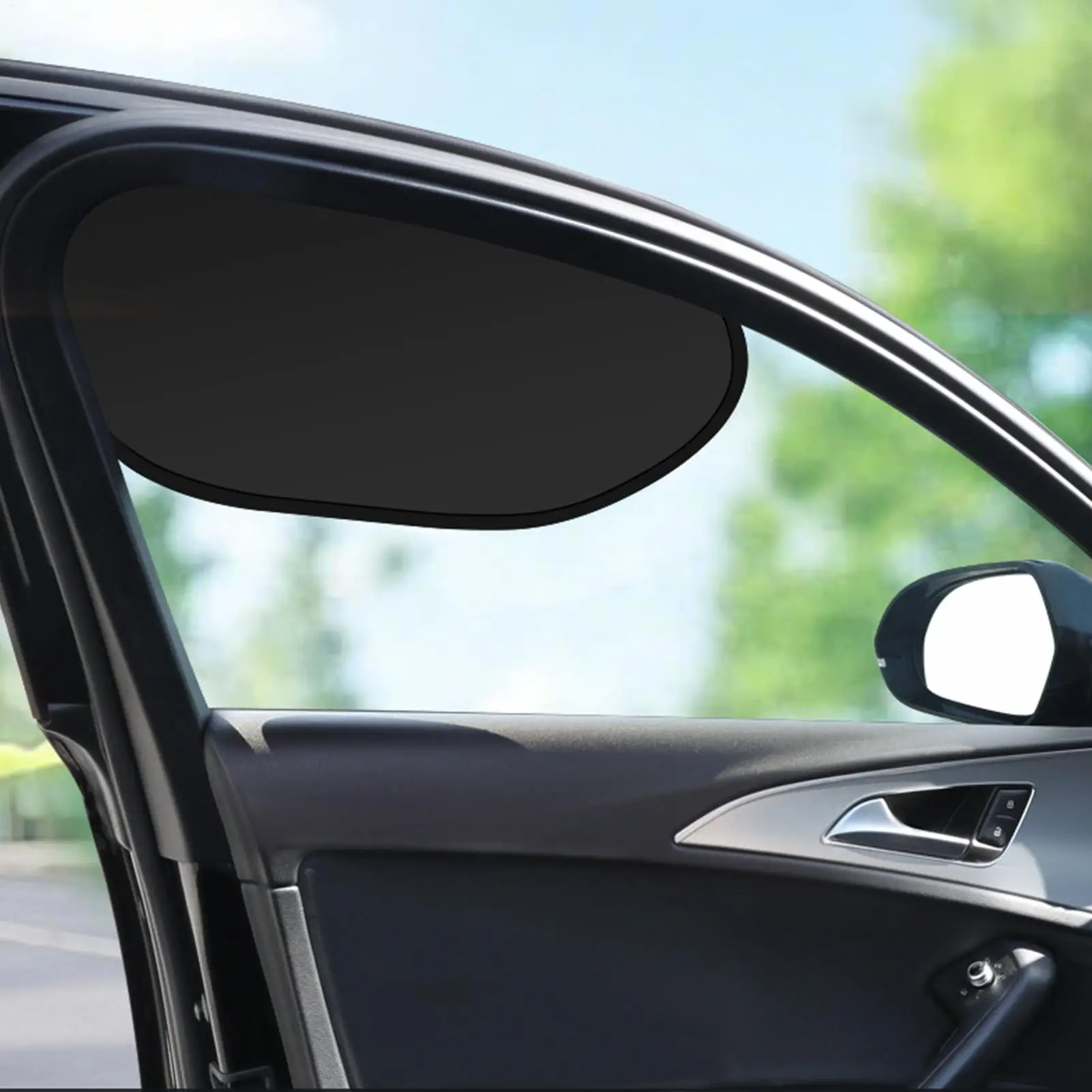 Car Window Shades Foldable Static Privacy Screen Sun Shade for Side Window Vehicle SUV Truck Van Interior Road Trip Camping