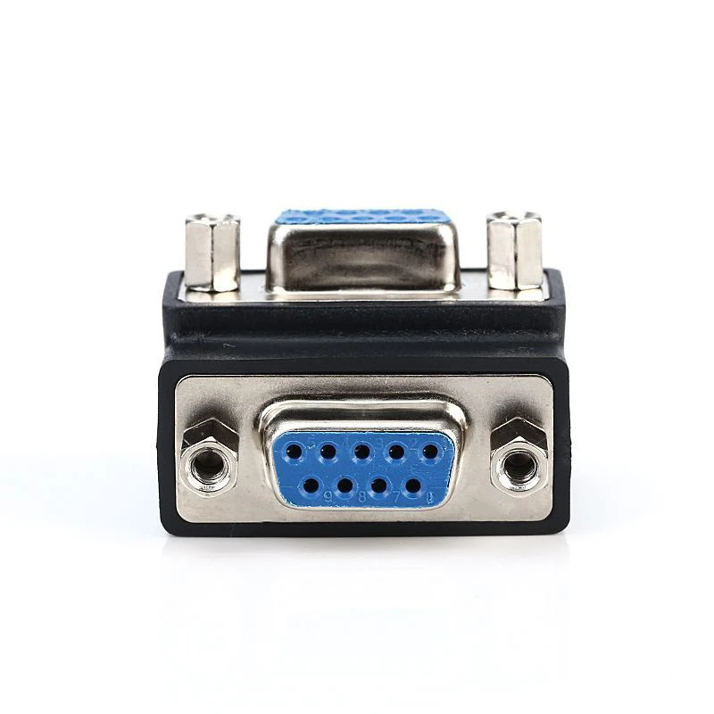 90 Degree Down Right Angled VGA SVGA Male To VGA 15Pin Female Monitor Adapter for PC Laptop TV  Extender Video Adapter