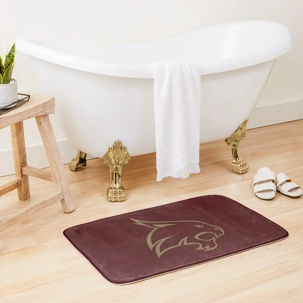 

Texas State Bobcats Bath Mat Front Door Toilet Carpet Mat