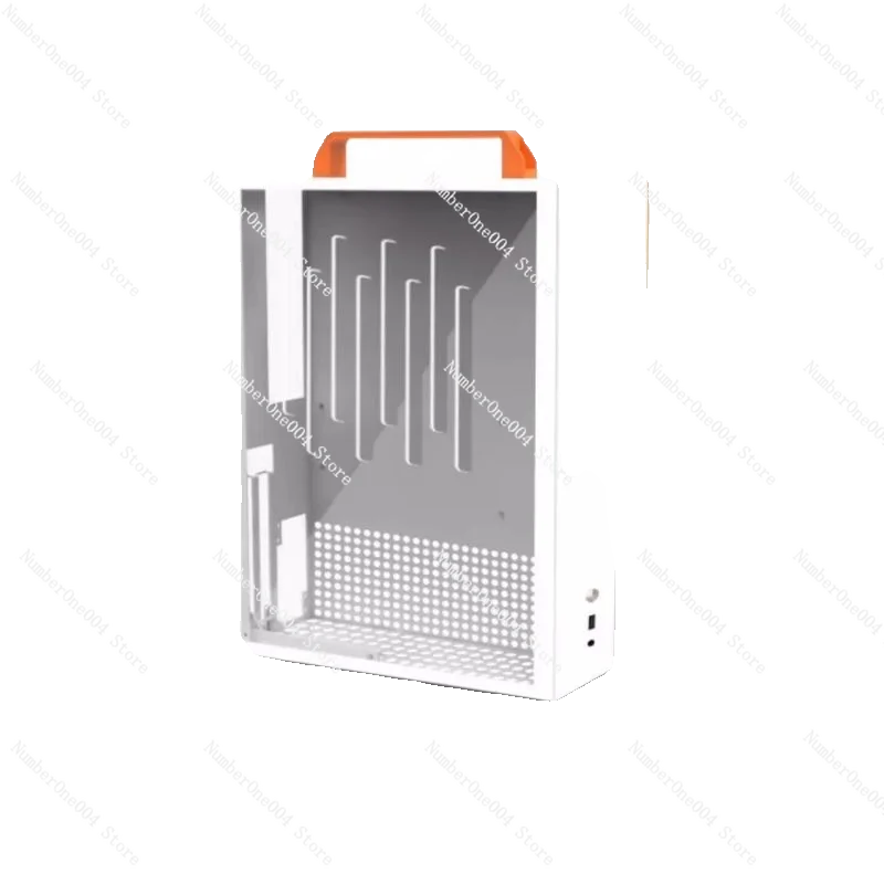 

K66Air Portable Ultra Narrow Matx Small Case, Desktop Desktop Minimalist Host Case