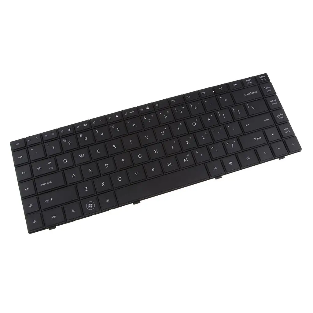

ABS Laptop Keyboard US Layout Plastic Replacement Keys Keyboard for HP 620 625 Compaq 625 Slim Lightweight Accessory