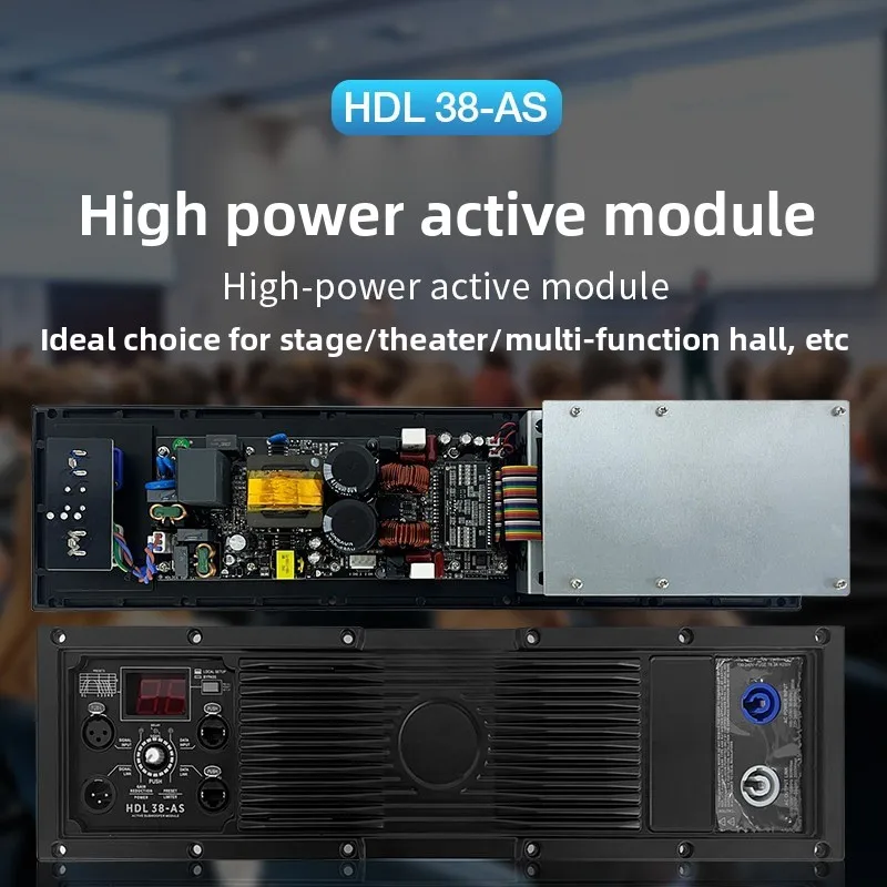 3200W Active Subwoofer Module Flyable with RDNet System Link for Touring PA Speaker