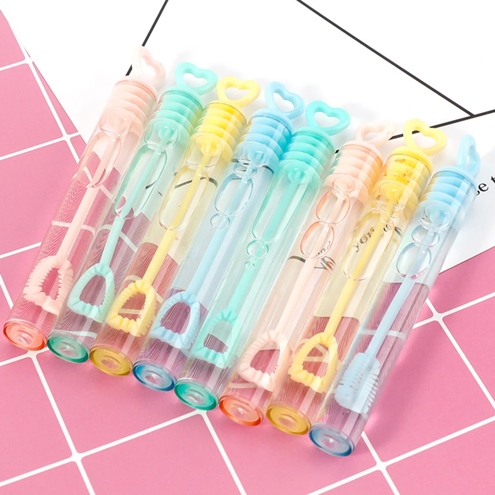 

48 Pcs Bubble Machine Stick Toys Wand Blower for Kids The Mini Wands Party Favors Automatic Bulk