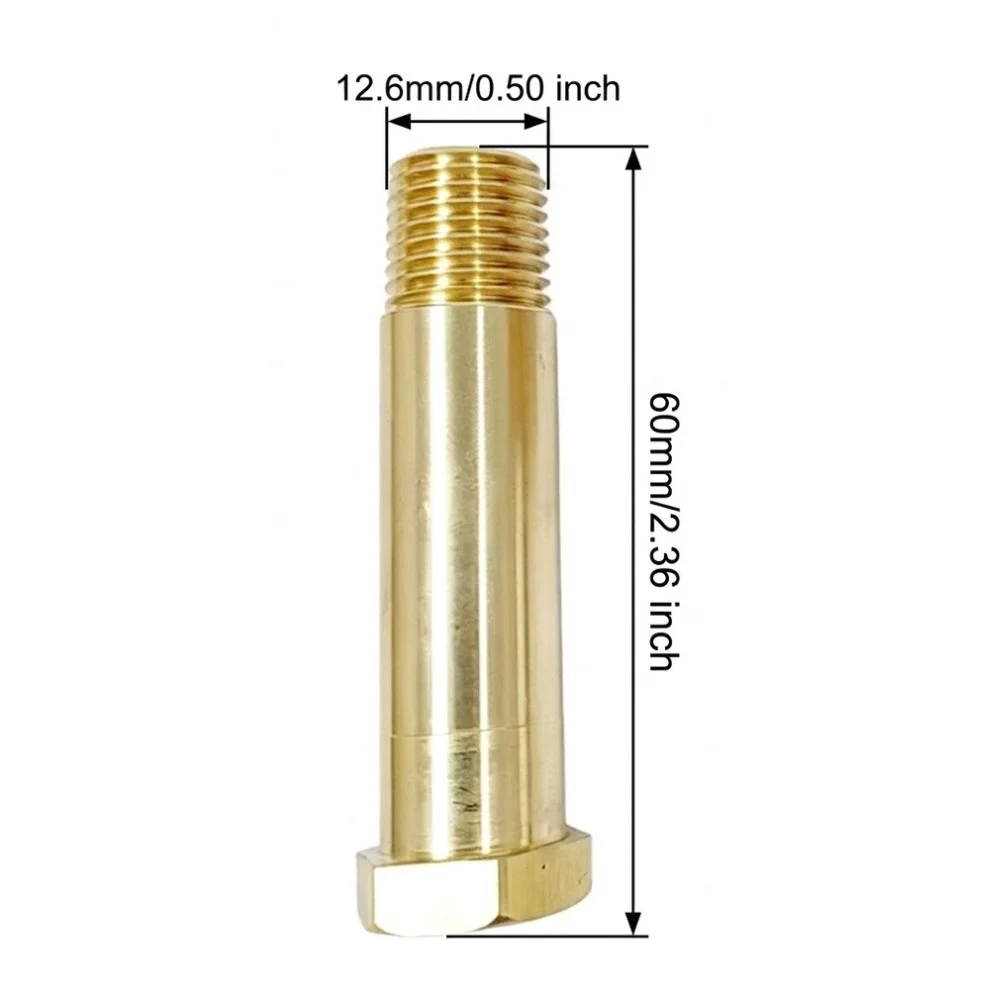 For Workshop Welding Tasks CGA-320 To 1 4 NPT Adapter Leak-proof Gas Fitting Brass Welding Adapter Precision Machined Brass