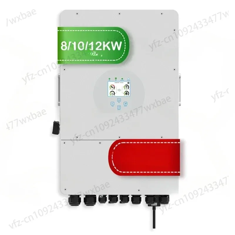 

SUN-12K-SG04LP3-EU-inversor solar híbrido, 12kw, 3 fases, wifi, 8kw, 10kw, fuera de red