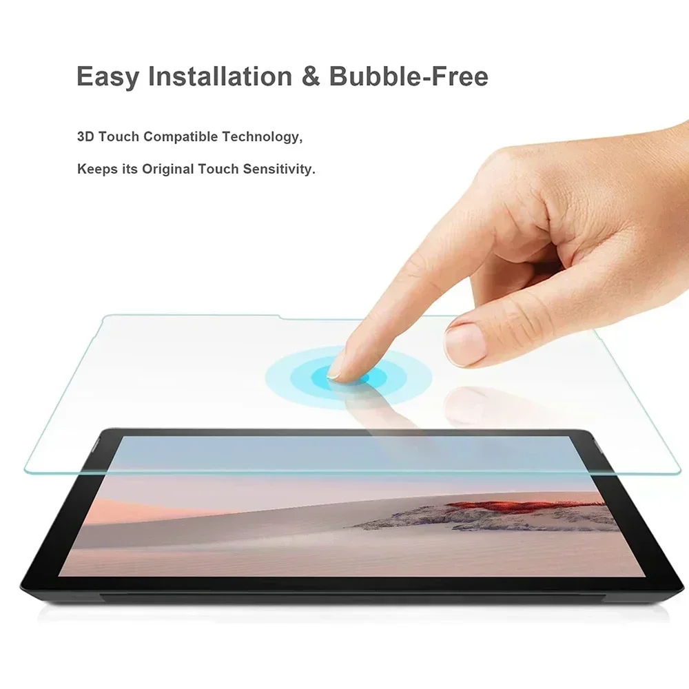 Displayschutzfolie aus gehärtetem Glas für Microsoft Surface GO 3 2 1 Go3 2021 Go2 2018 2020 Surface GO 10 Zoll Tablet-Schutzfolie