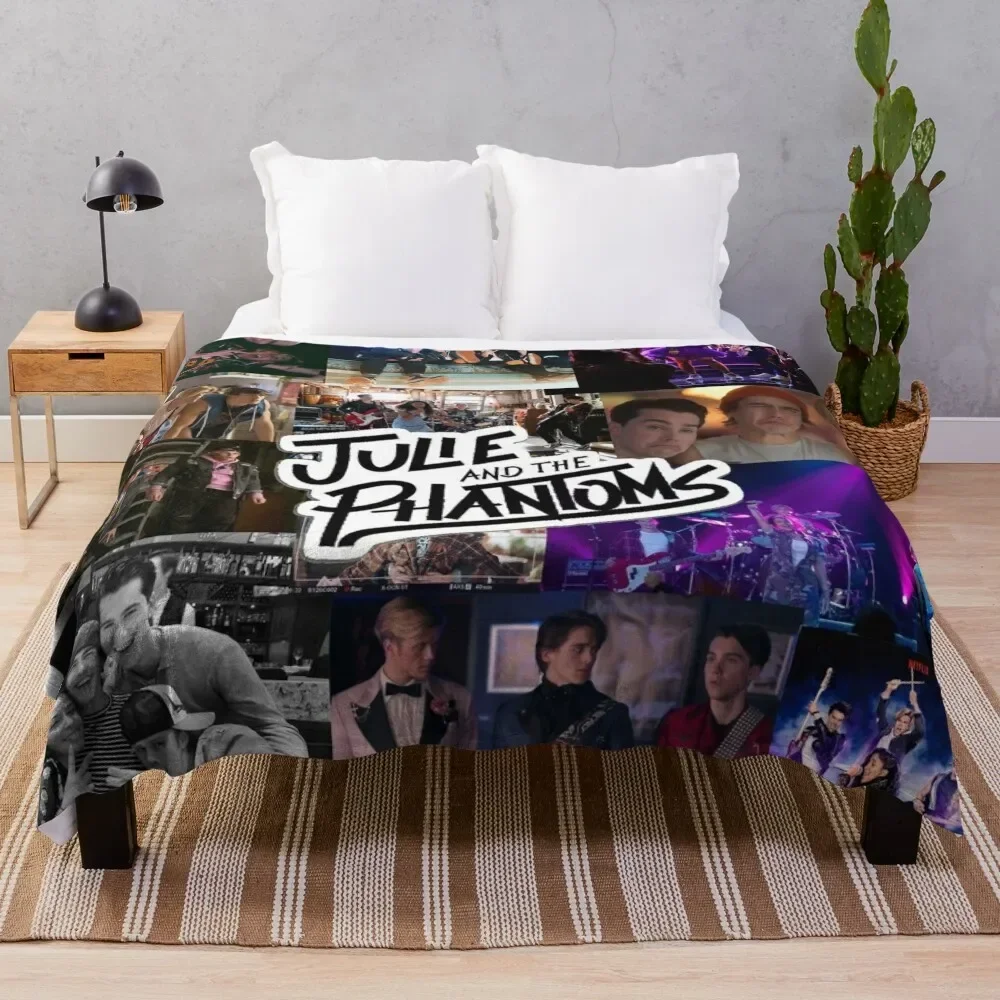 

Julie and the Phantoms Band Collage Throw Blanket Hairy blankets ands Luxury For Decorative Sofa Blankets