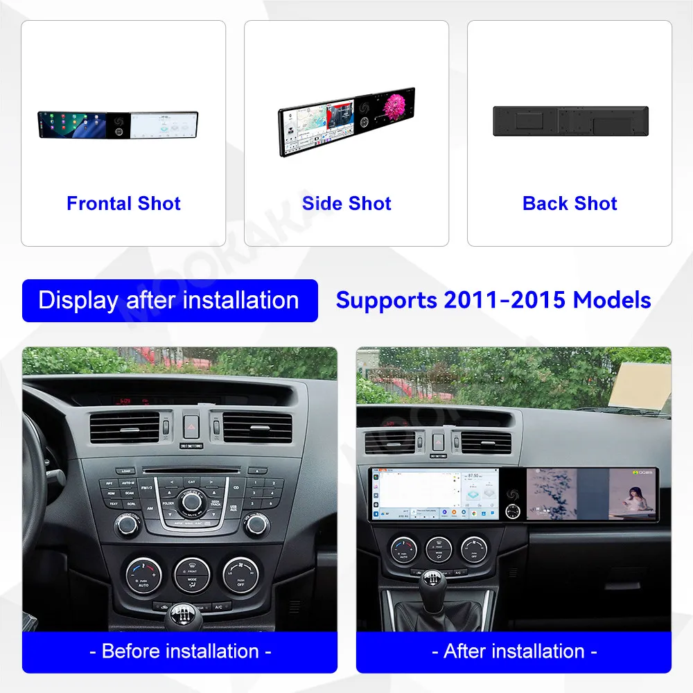 

Car Accessories Radio For Mazda 5 2011-2015 Android Auto GPS Navigation Multimedia Stereo Receiver Head Unit Offline Maps
