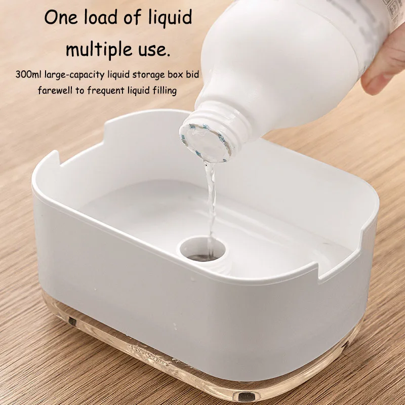 Dishwashing liquid dispensers kitchen soap dispensers dish soap dispenser kitchen detergent large capacity sink automatic home