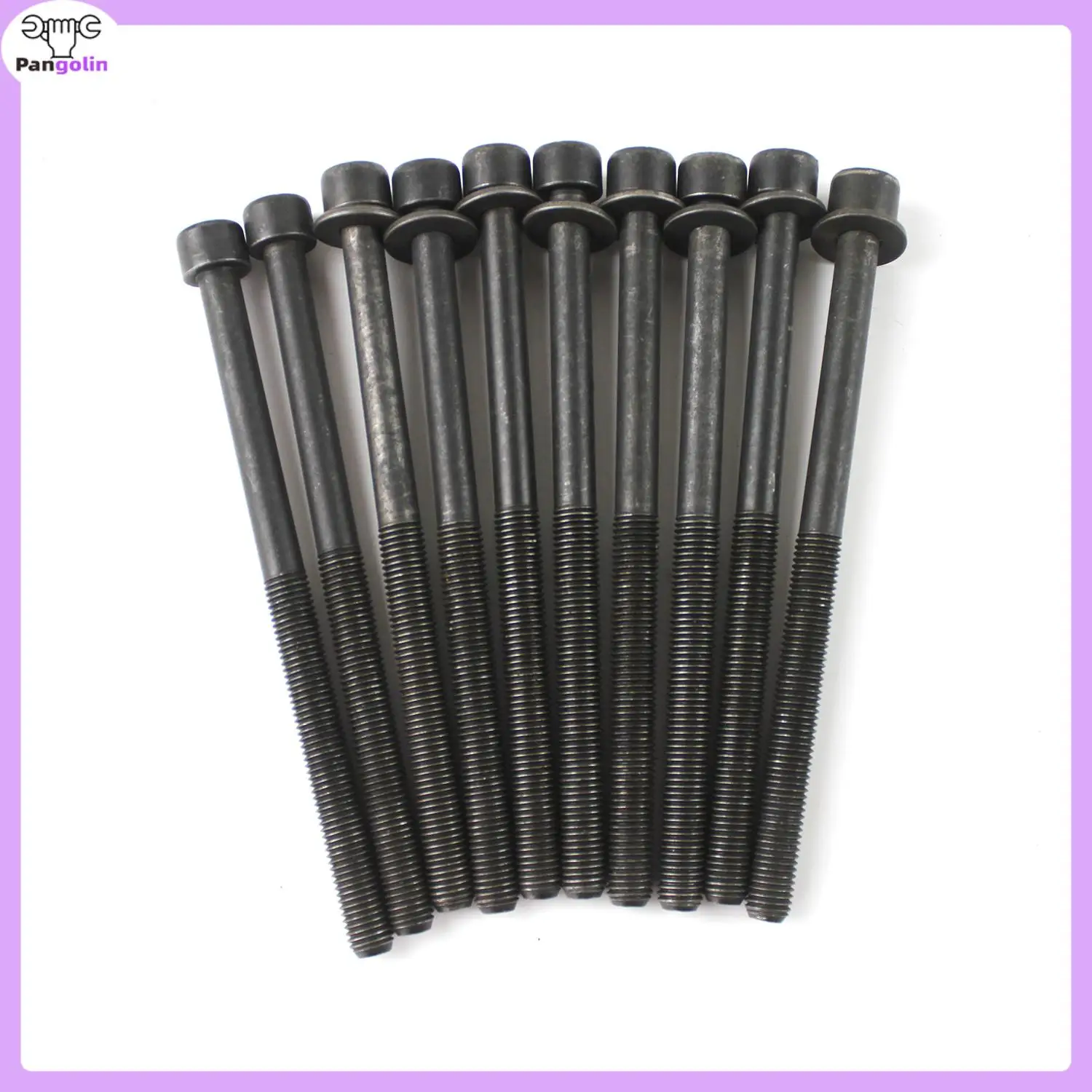 

Комплект болтов головки цилиндра двигателя G4NA 22321-2E000 для 2012-2020 Hyundai Kia G4NA G4NC G4NB 2.0L, 10 шт., детали двигателя