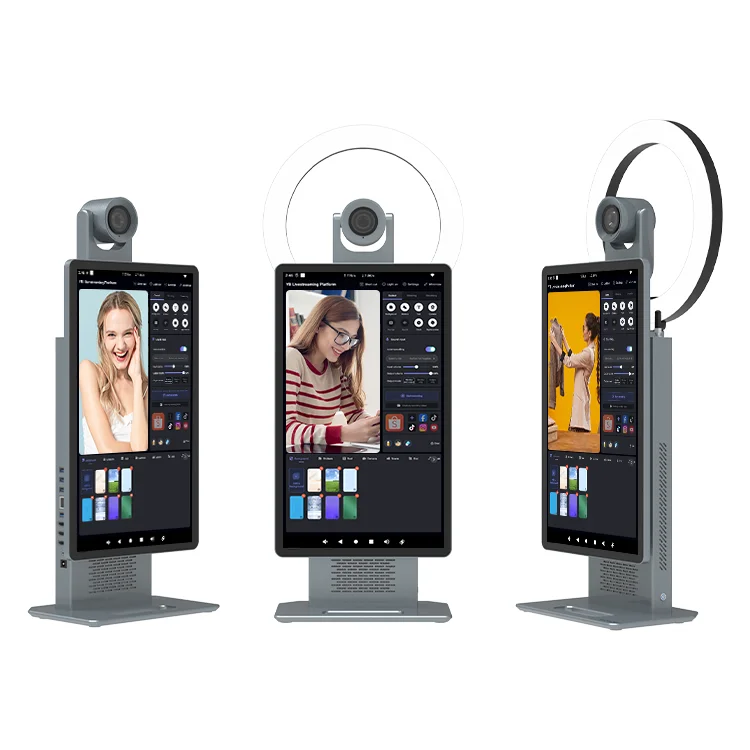 

Лидер продаж: 15,6-дюймовое оборудование для прямых трансляций на рабочем столе, для видеотрансляций и онлайн-шопинга (Facebook/TikTok)