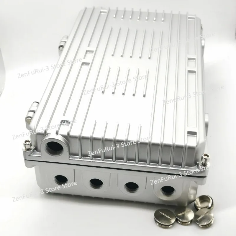 

Heat Dissipation 304*184*88mm AP Bridge Amplifier Housing Metal Waterproof Boxes Aluminum Die-casting Box Enclosure