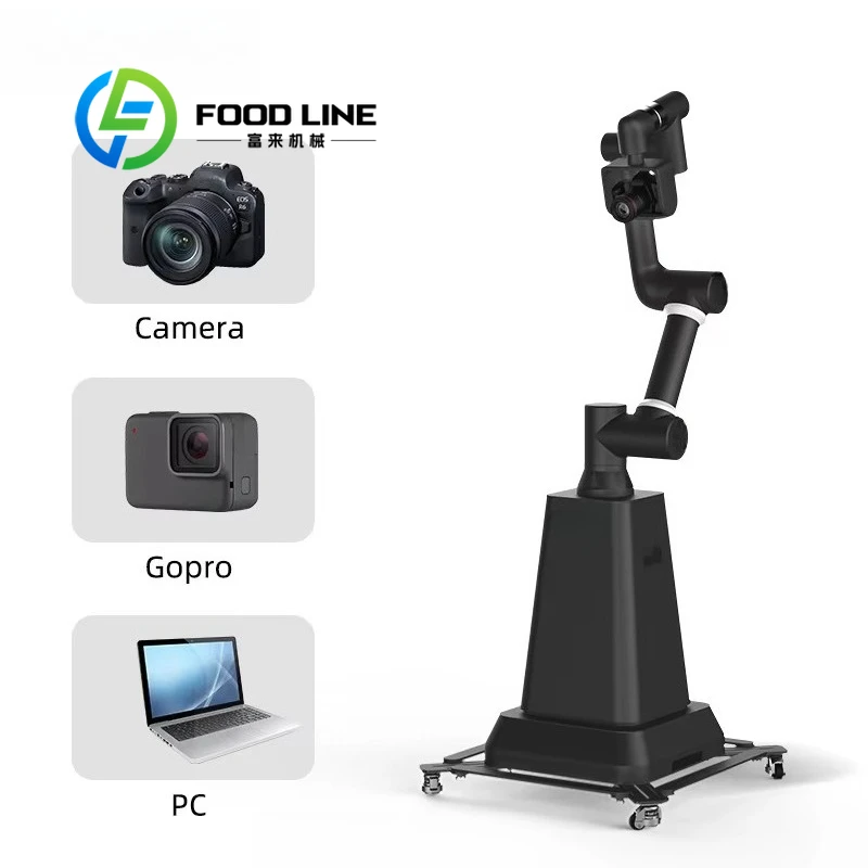 Full Automatic Photo Arm Robot Unmanned Shooting Solution Robotic Arm Operation For Busy Commercial Place And High Traffic Area