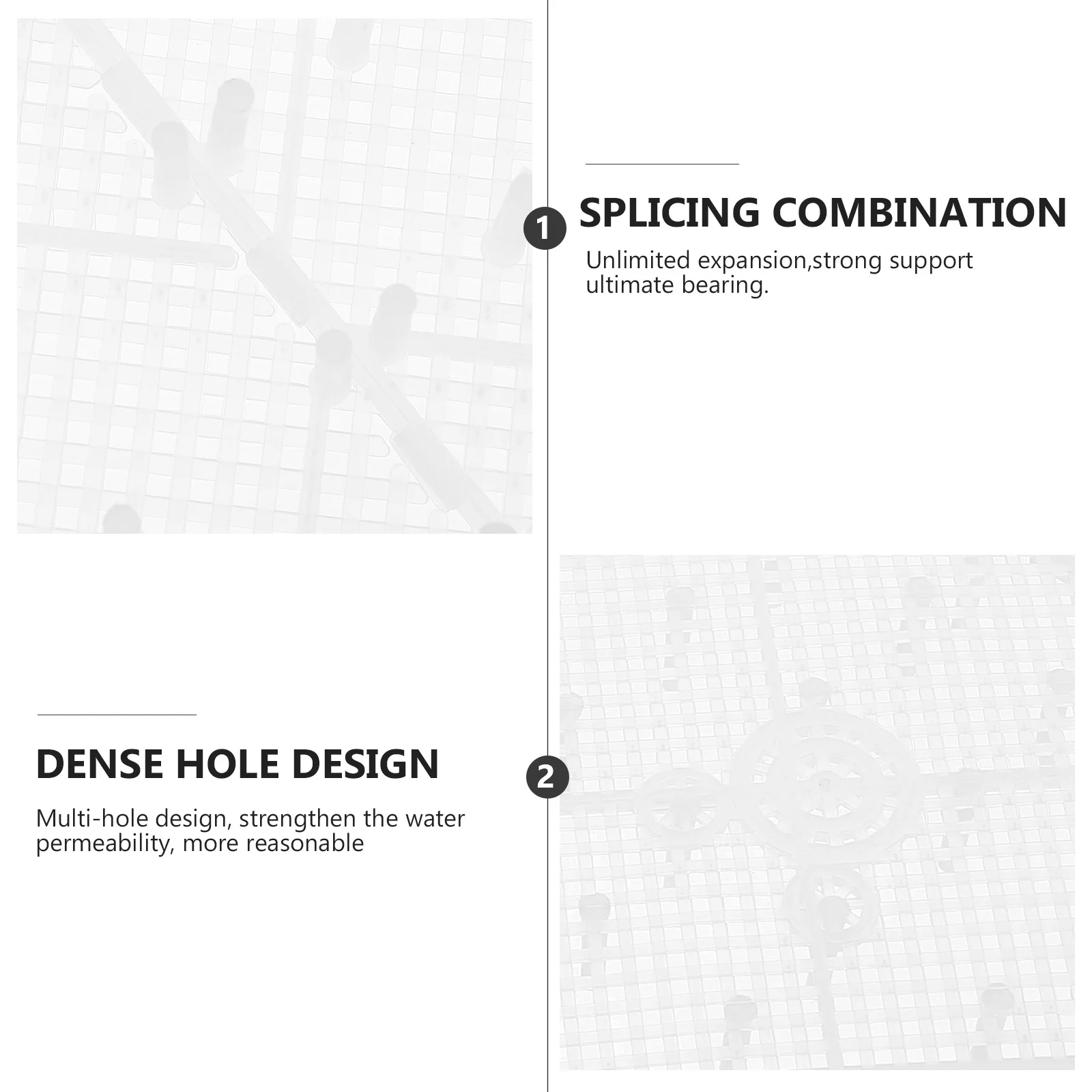 

6pcs Aquarium Filter Plate Plastic Gravel Divider Professional Tank Partition Diy Fish Tank Filtration System Aquarium Supply