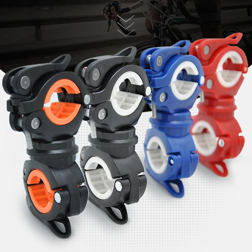 

Flashlight 360 Degree Rubber Bike Handlebar Flashlight Mount Holder Handlebar Light Bracket Torch Clamp Bike Accessories