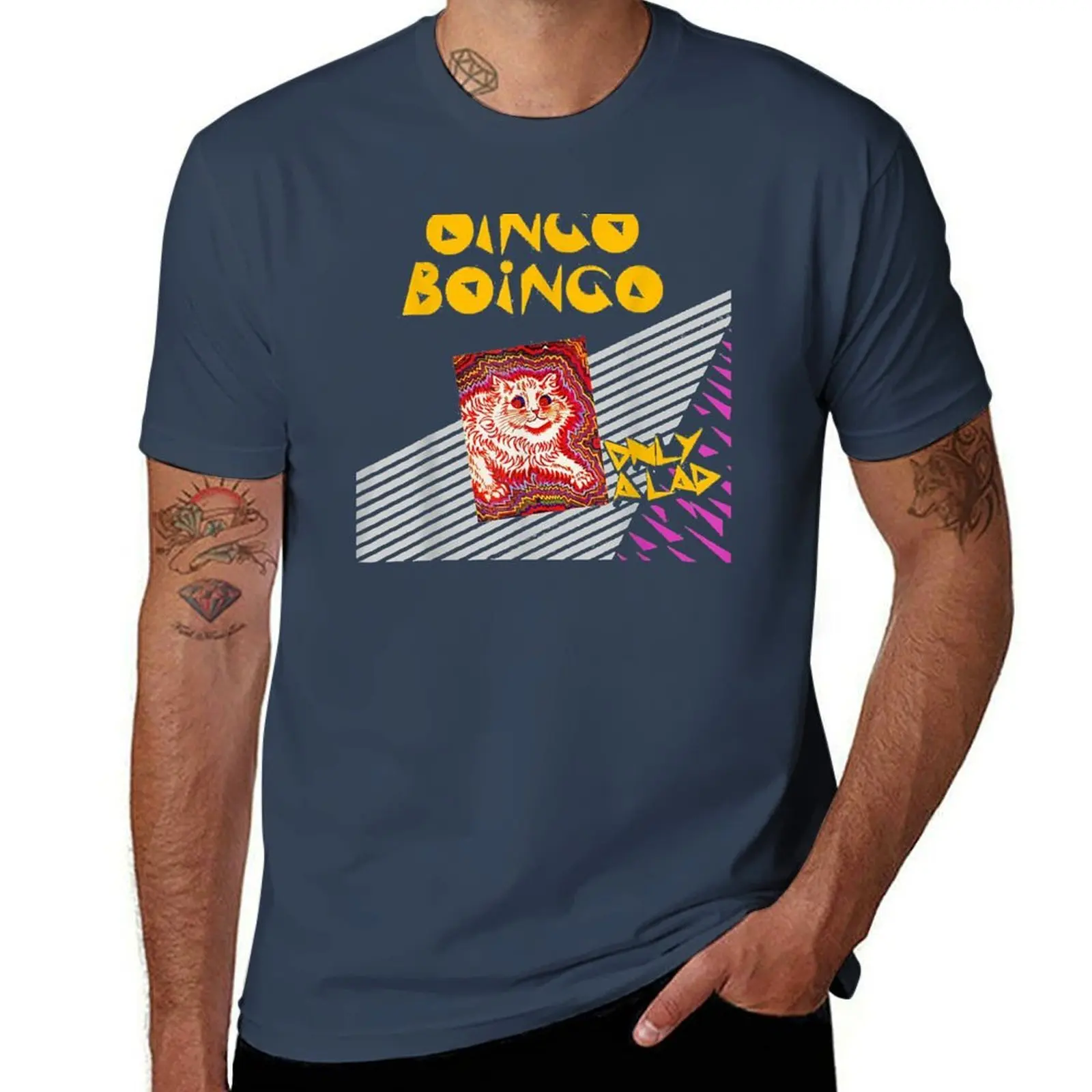 

Boingo Graphic Oingo Cat T-Shirt Tough Fabric Work Tee