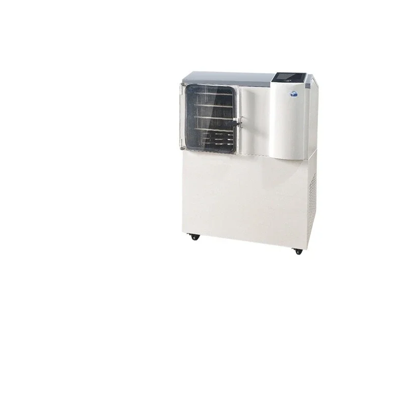 Silicone oil heat conduction pilot lyophilizer Laboratory vacuum freeze dryer Protease Cordyceps medicine