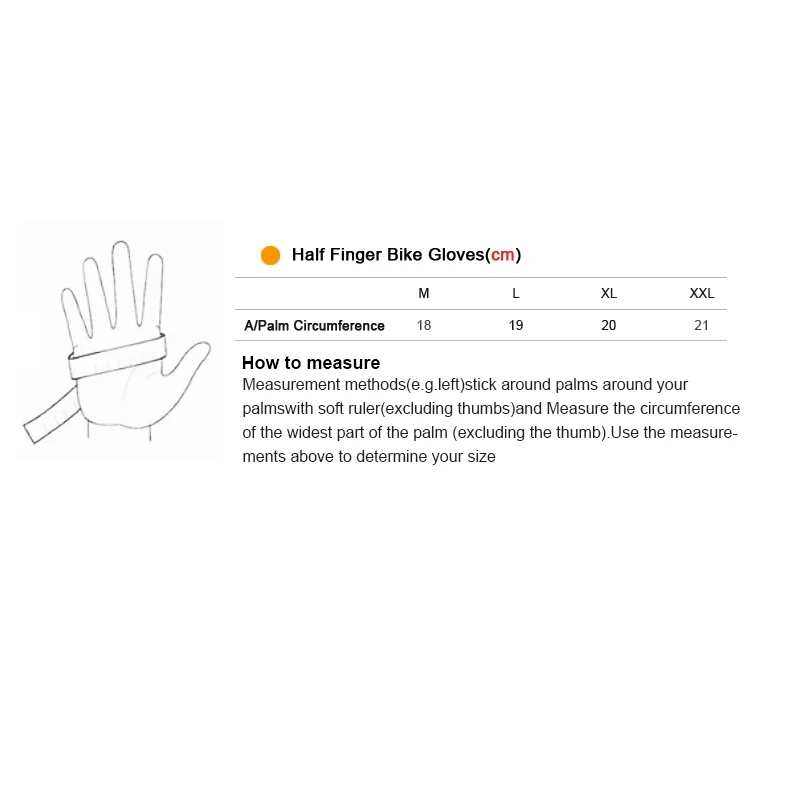 2024 Half Finger Cycling Gloves