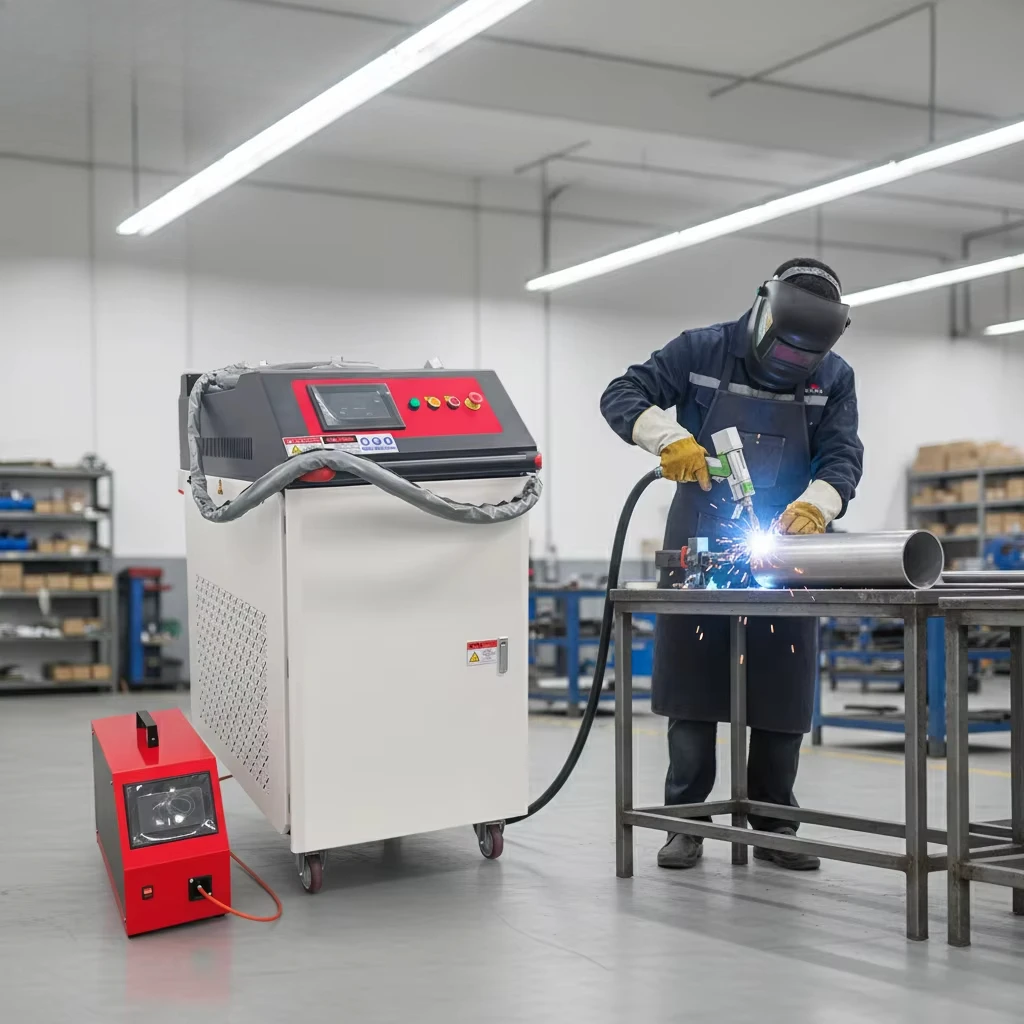 New Aluminum Tube  Welding Machine 3000W High-Power Industrial-Grade Fiber Handheld Easy to Operate High-Speed
