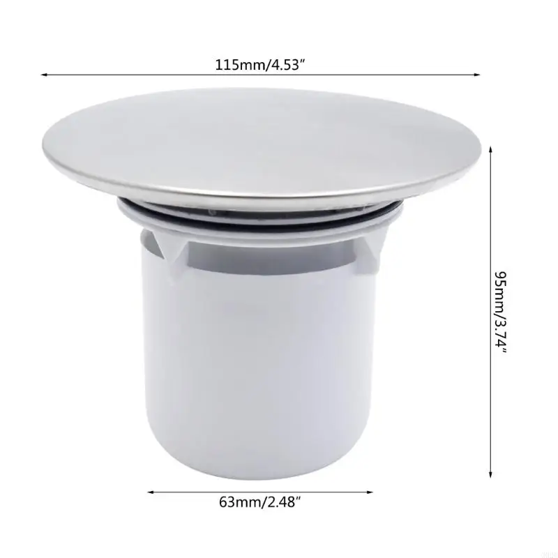 Cubierta para trampa ducha G92C, cubierta Universal para desagüe ducha, cubierta extraíble para trampa residuos