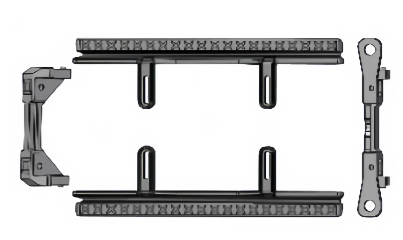

SP RGT RC ЗАПАСНЫЕ ЧАСТИ R86356 бампер мыши/ножная педаль Fox EX86120 1/10 масштаб 4WD внедорожник