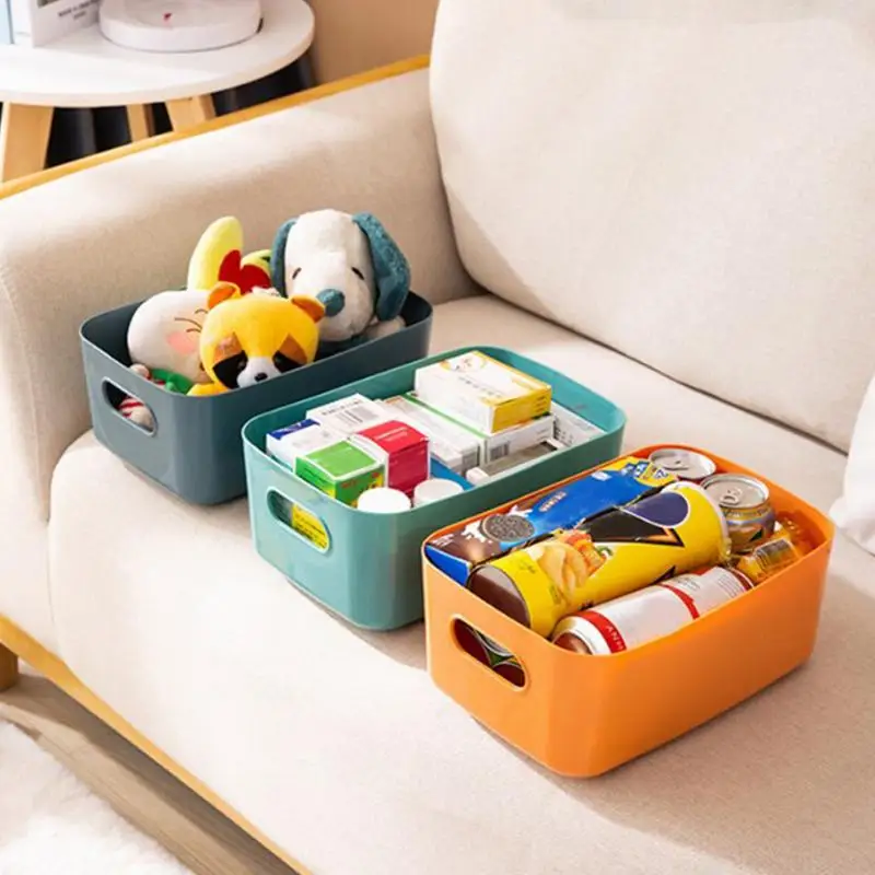 

Cabinet Organizer Bins Multipurpose Kitchen Organizer Bins 6PCS Lightweight Household Organizer Bins Portable Storage Bins With