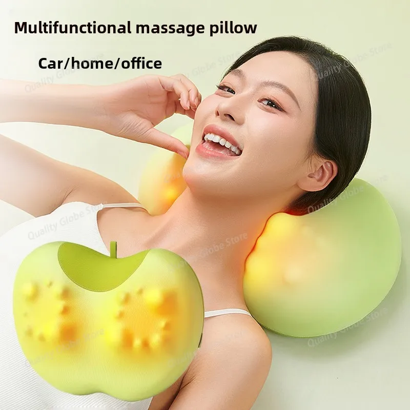 

Full Body Massage Pillow for Neck Shoulders Back Waist Home Use Multi Function Auto Rubbing Device Popular Choice