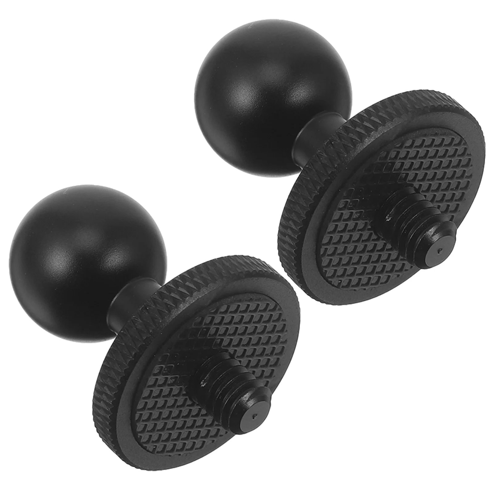 

2Pcs Camera Ball Head Mount Tripod Accessory Mini Rotatable Stable Adapter Compatible with Dslr Phone Photography