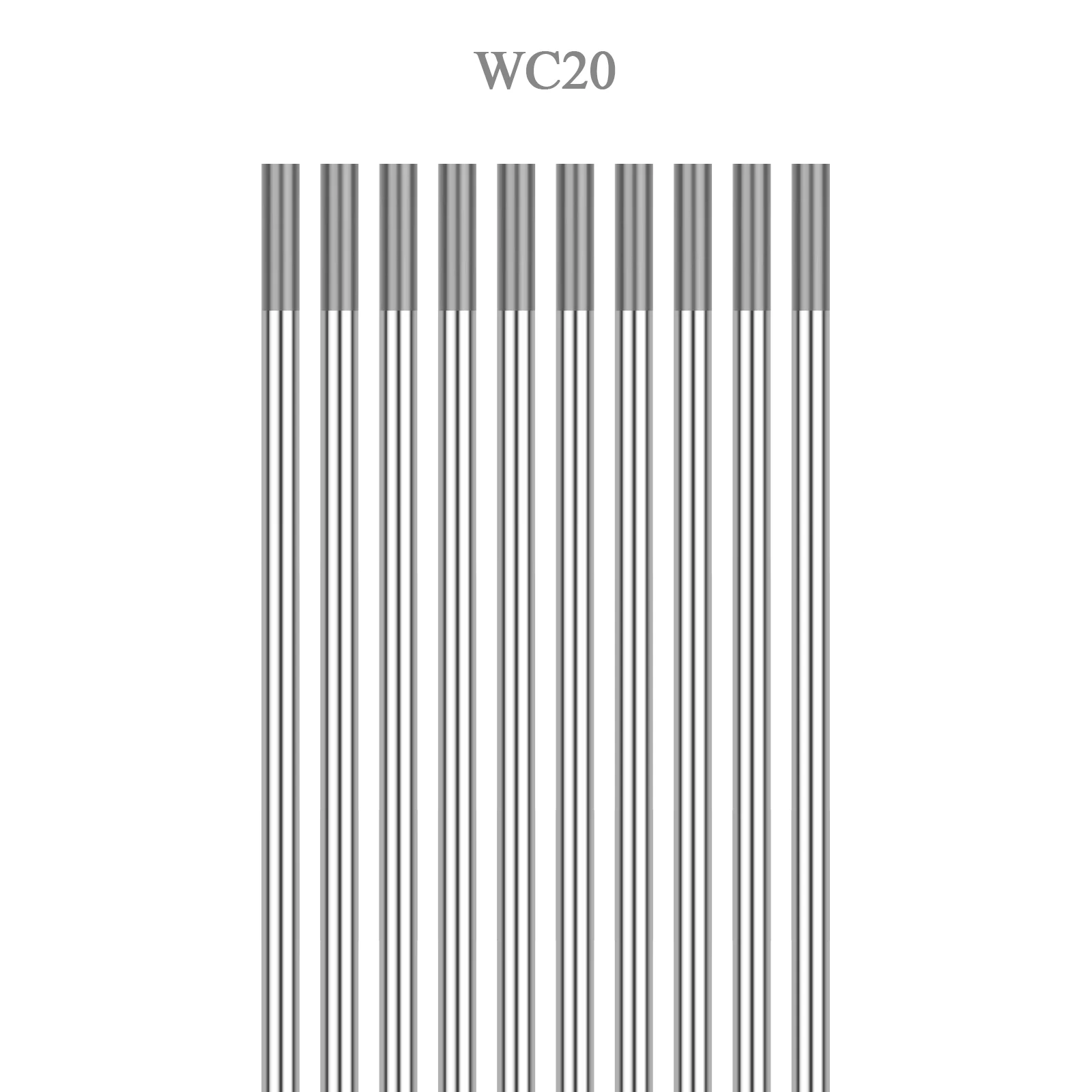 10PCS 150MM/175MM Elektrode Hoofd Naald/Draad Voor De TIG Lasmachine WL20 WL15 WR WC20 WZ8 WP - afbeelding 1