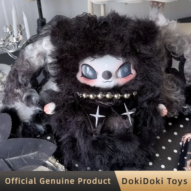 

Siinono Black White Moth Plush Pendant Fluffy Hanging Card Collectible Decor Figures Doll Bag Pendant Decor Valentine Gift