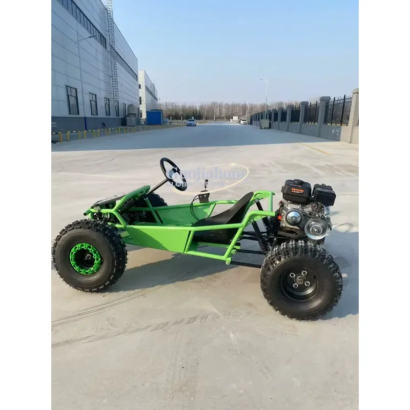 for 212cc Powered Pedal Racing Go Kart Buggy 4 Stroke Engine 70km/h Max Speed Hydraulic Disc Brakes Chain Drive All