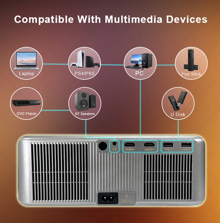 4K Full High Definition Projector Linux System Proyector 4k Wifi Smart TV Projector 1080p