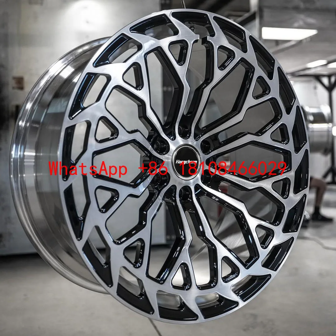 Rims 16 17 18 19 20 22 24 Inch Custom Forged Wheel 5x114.3 5x130 Sliver Black Wheels for Truck